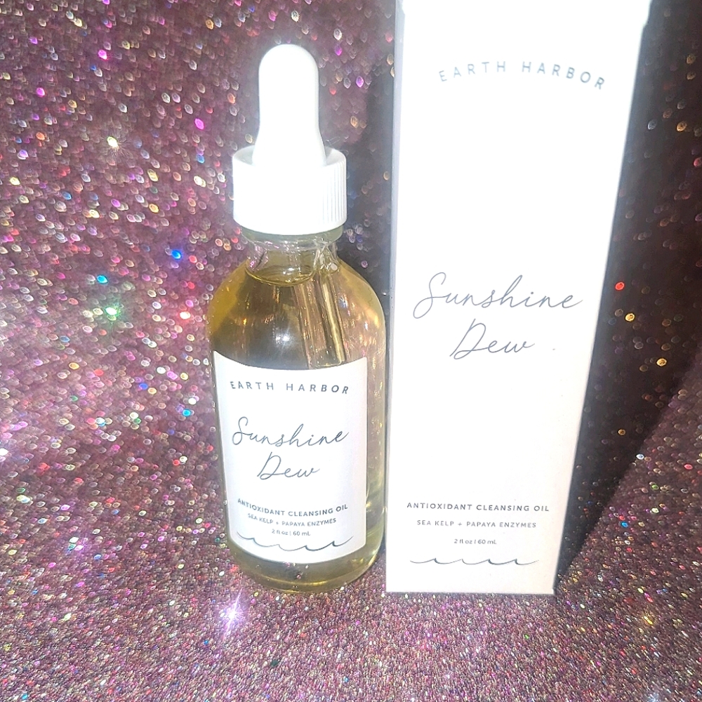 SUNSHINE DEW Antioxidant Cleansing Oil Cleanser Makeup Remover EARTH HARBOR